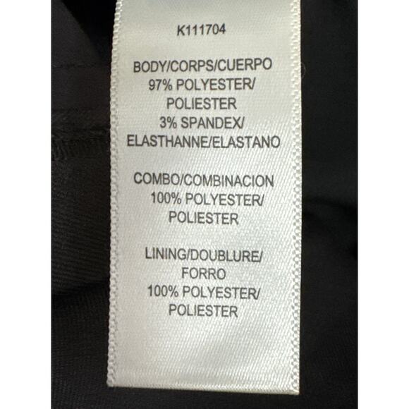 Kay Unger New York Formal Cocktail Black Dress size 10 - Picture 7 of 9